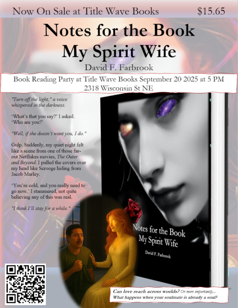 Notes For the Book My Spirit Wife a journey of romance and mystery